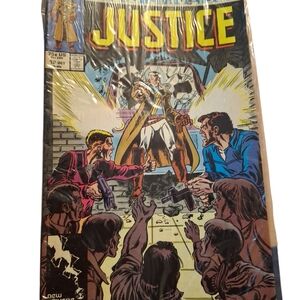Vintage Justice Comic Book